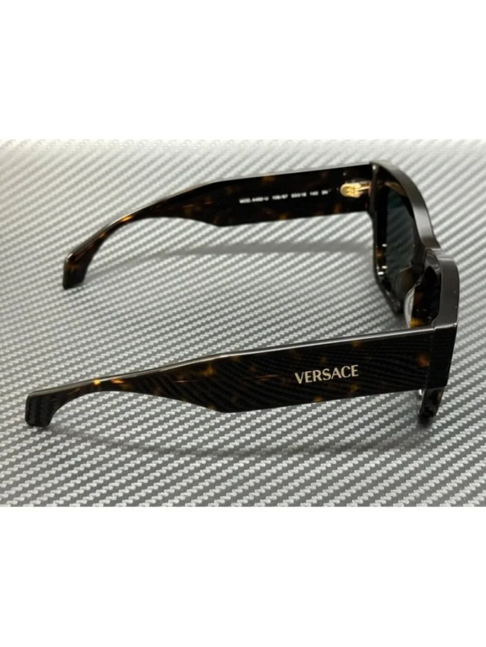 New Versace Women Havana Sunglasses 53-18-140